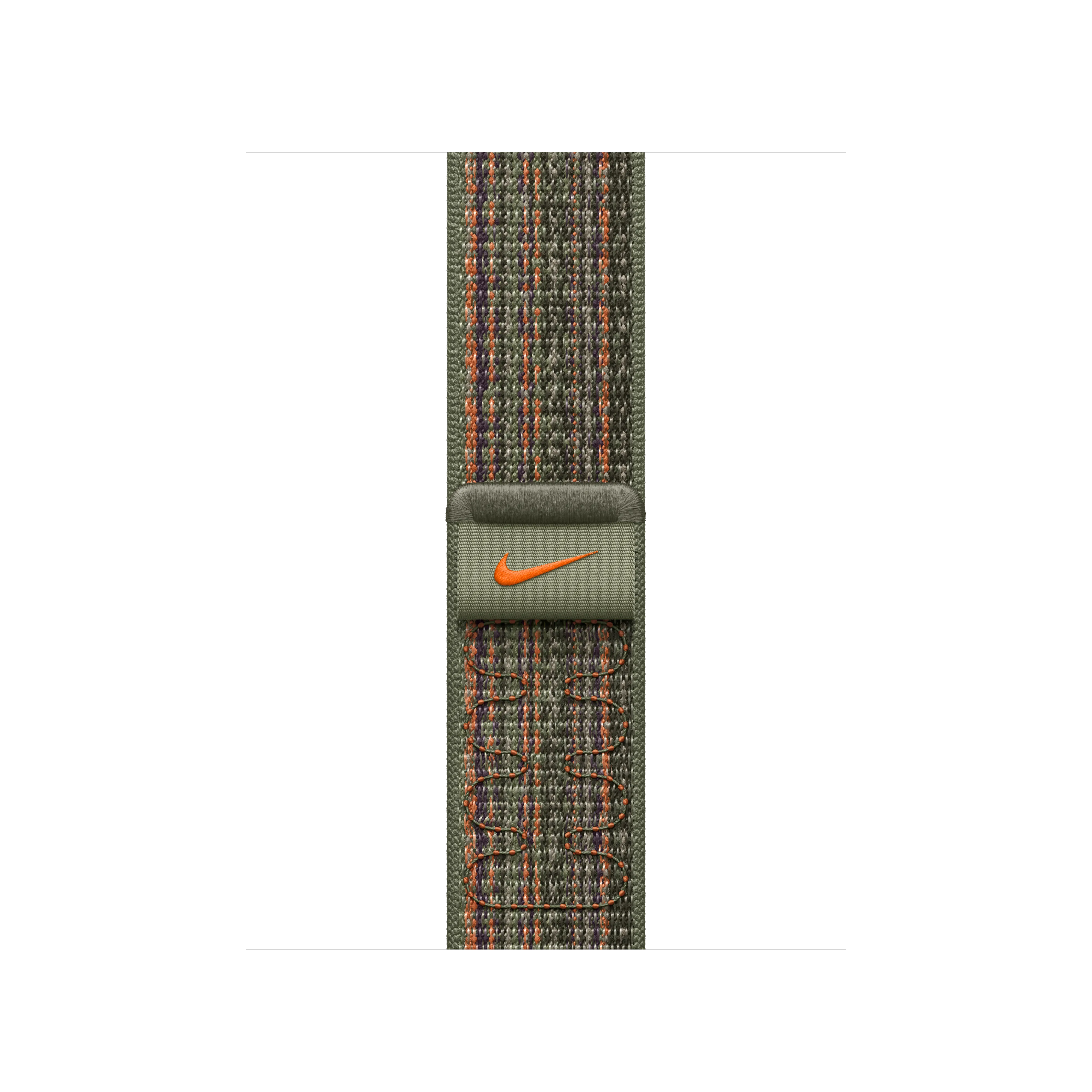 41mm Sequoia/Orange Nike Sport Loop