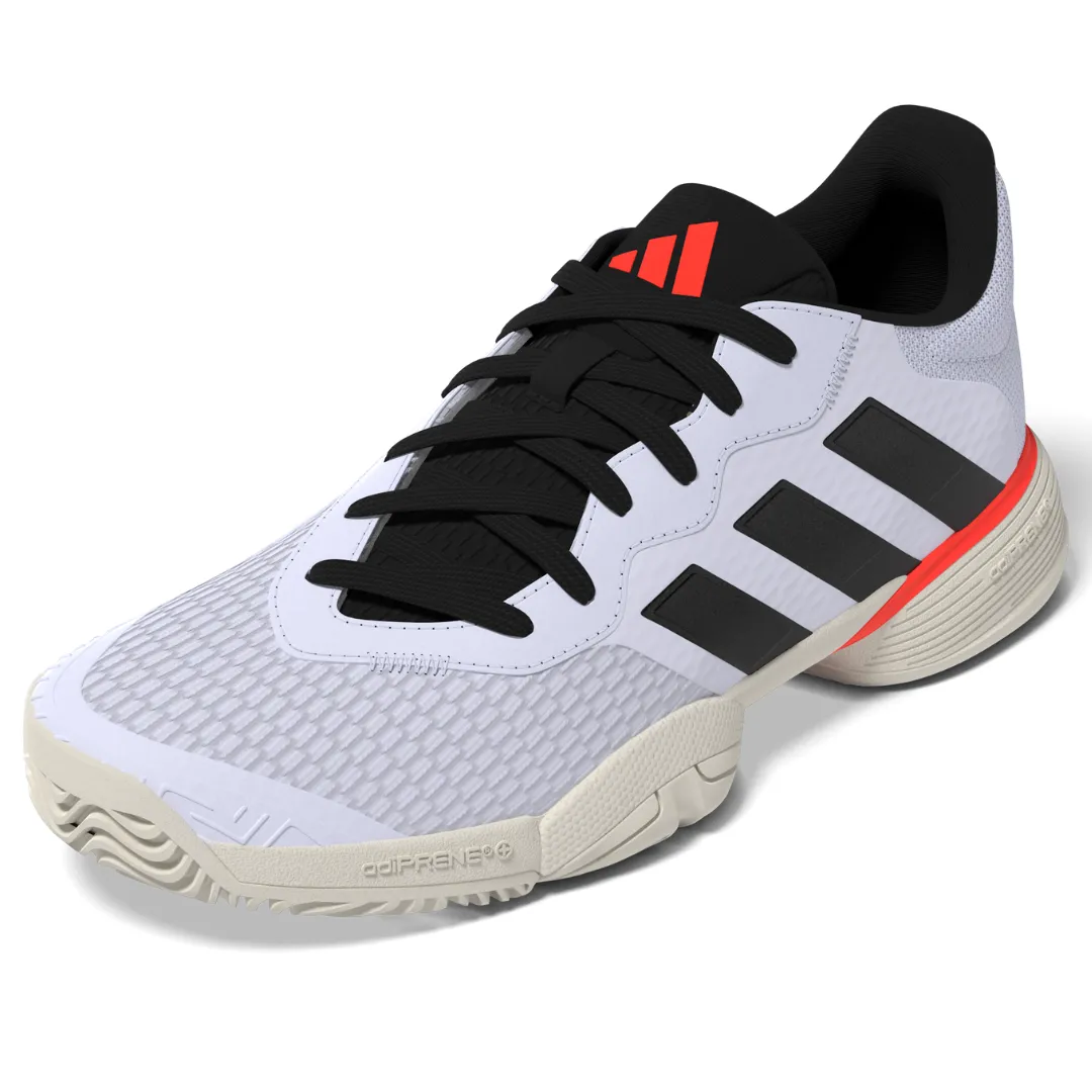 Adidas Barricade Kids Tennis Shoes - Black/White