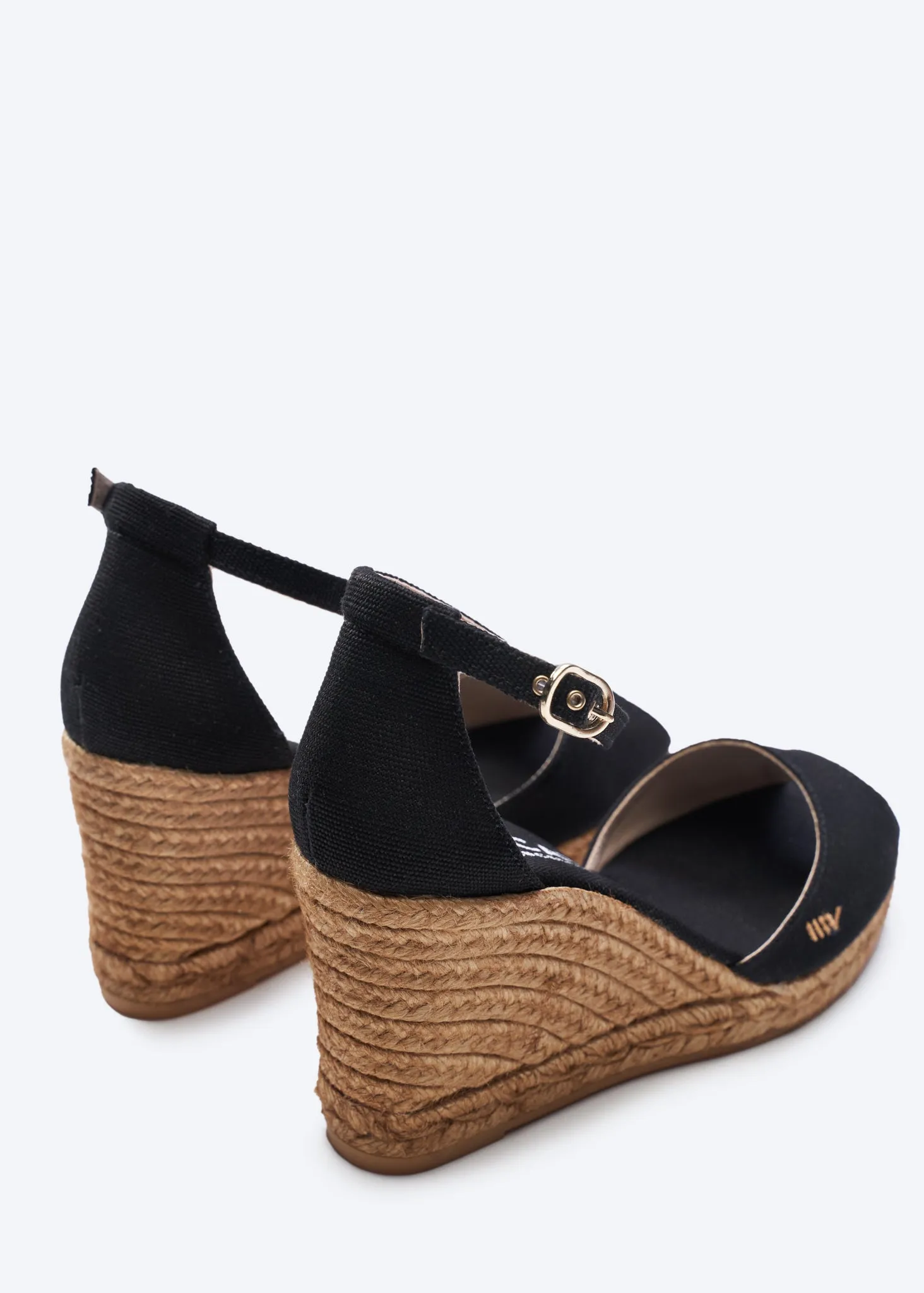 Aiguafreda Canvas Espadrille Sandal Wedges