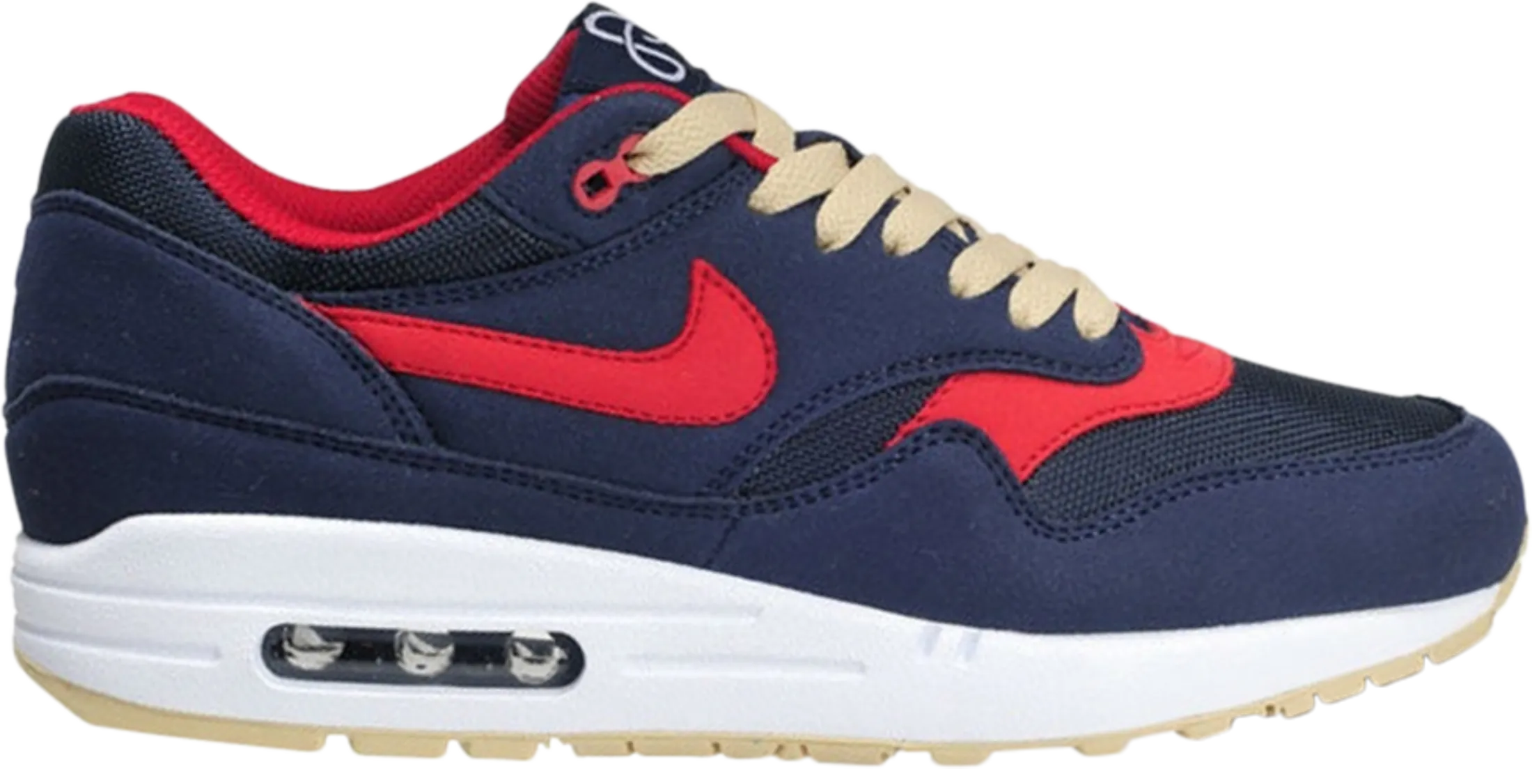 Air Max 1 'Omega Pack - Obsidian Sport Red' - 308866 402