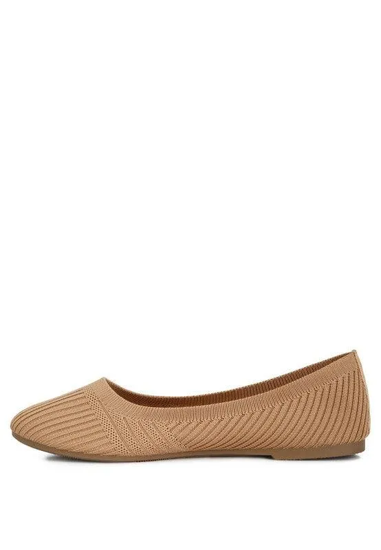 Ammie Solid Casual Ballet Flats