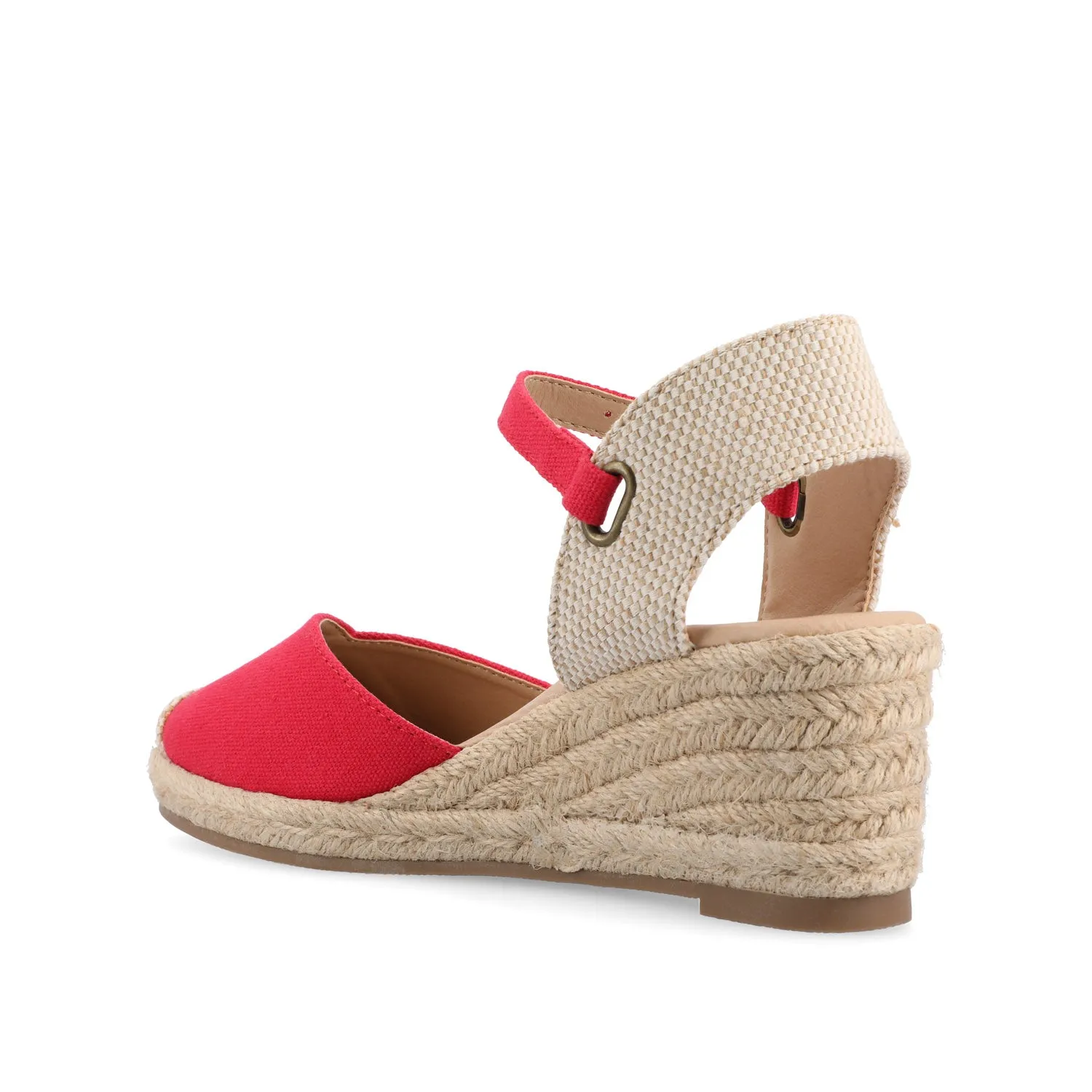 ASHLYN ESPADRILLE WEDGE SANDALS IN WIDE