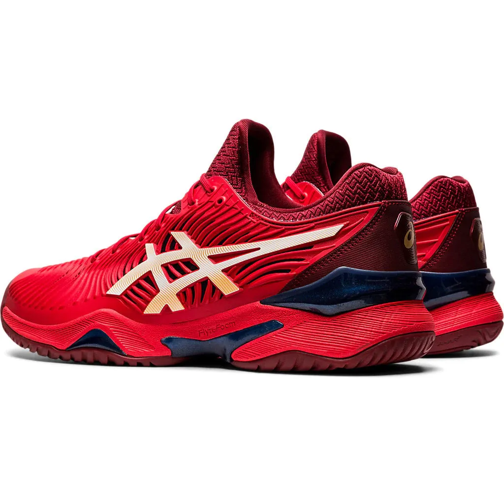 Asics Court FF 2 Red Mens Tennis Shoes