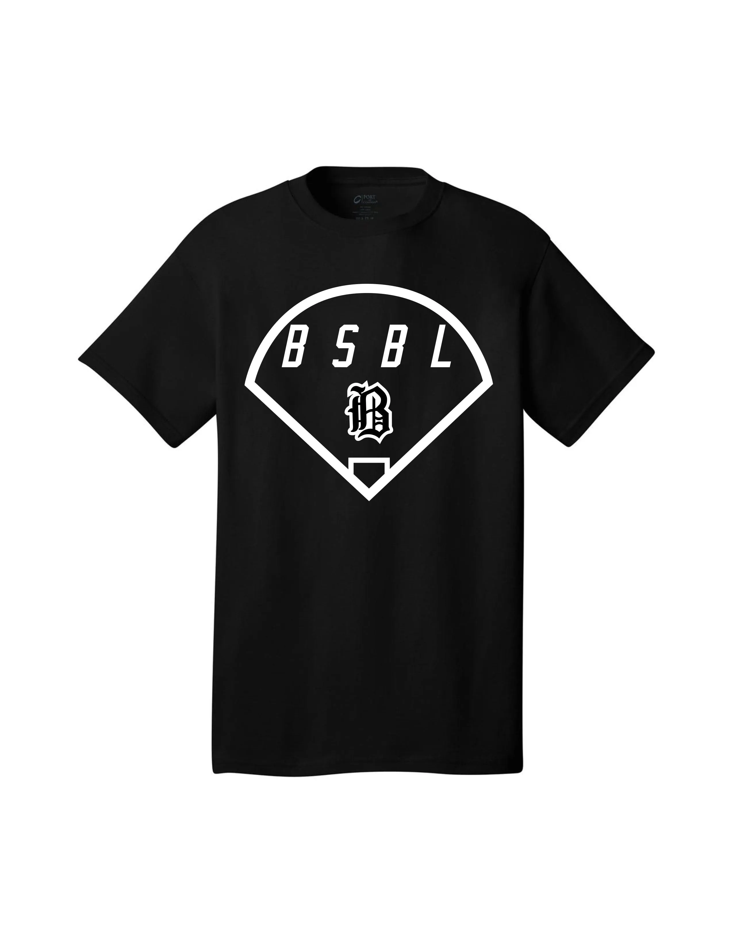 Badin Baseball - BSBL Tee (Black)