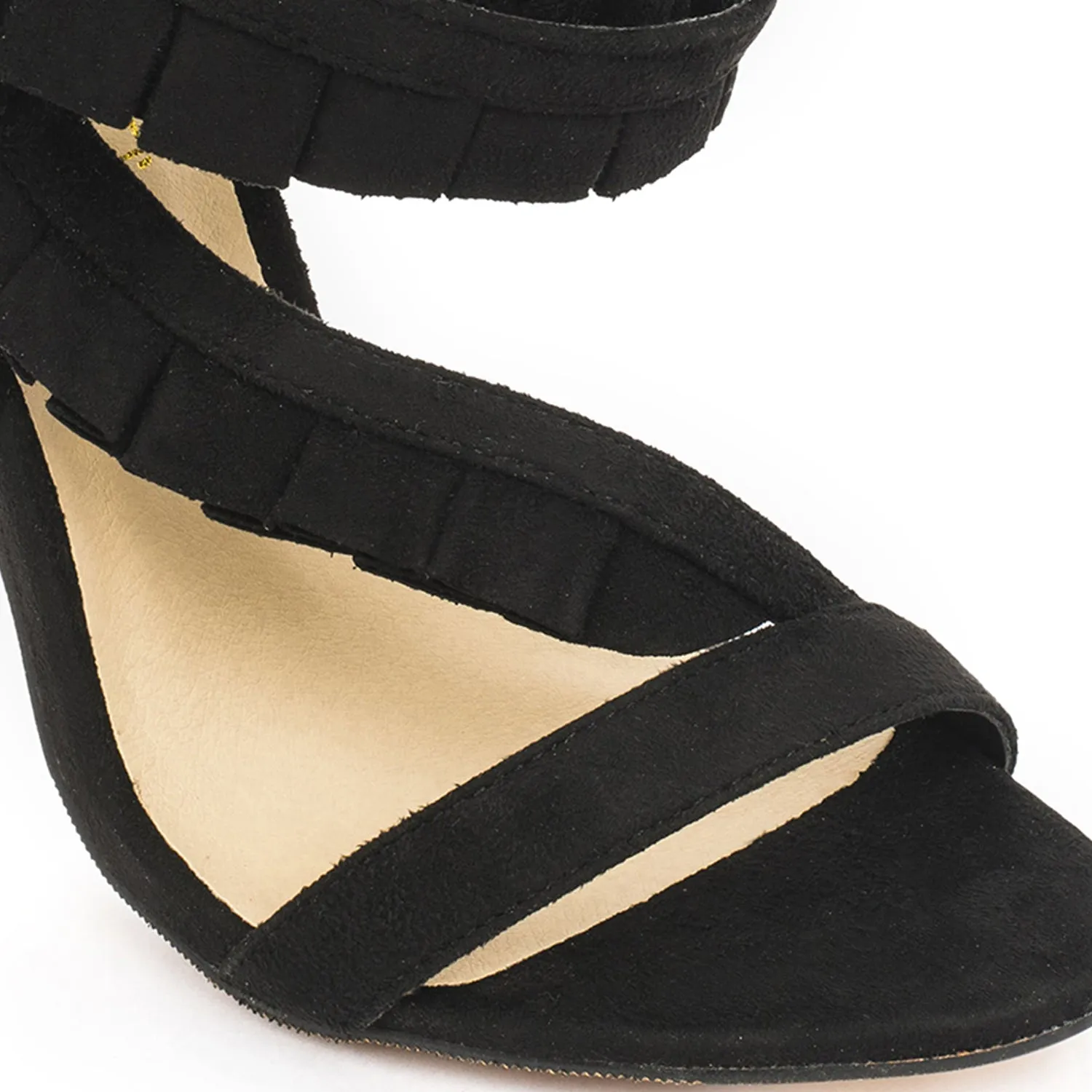 Black Tassle Stilletto Heels