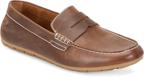 Born Men's Andes Loafer - Dark Brown(Pyramid) H45923