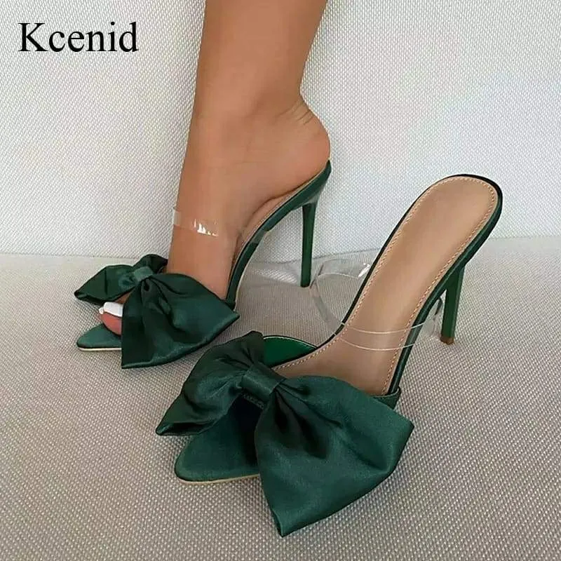 Butterfly-  PVC Stiletto High Heels