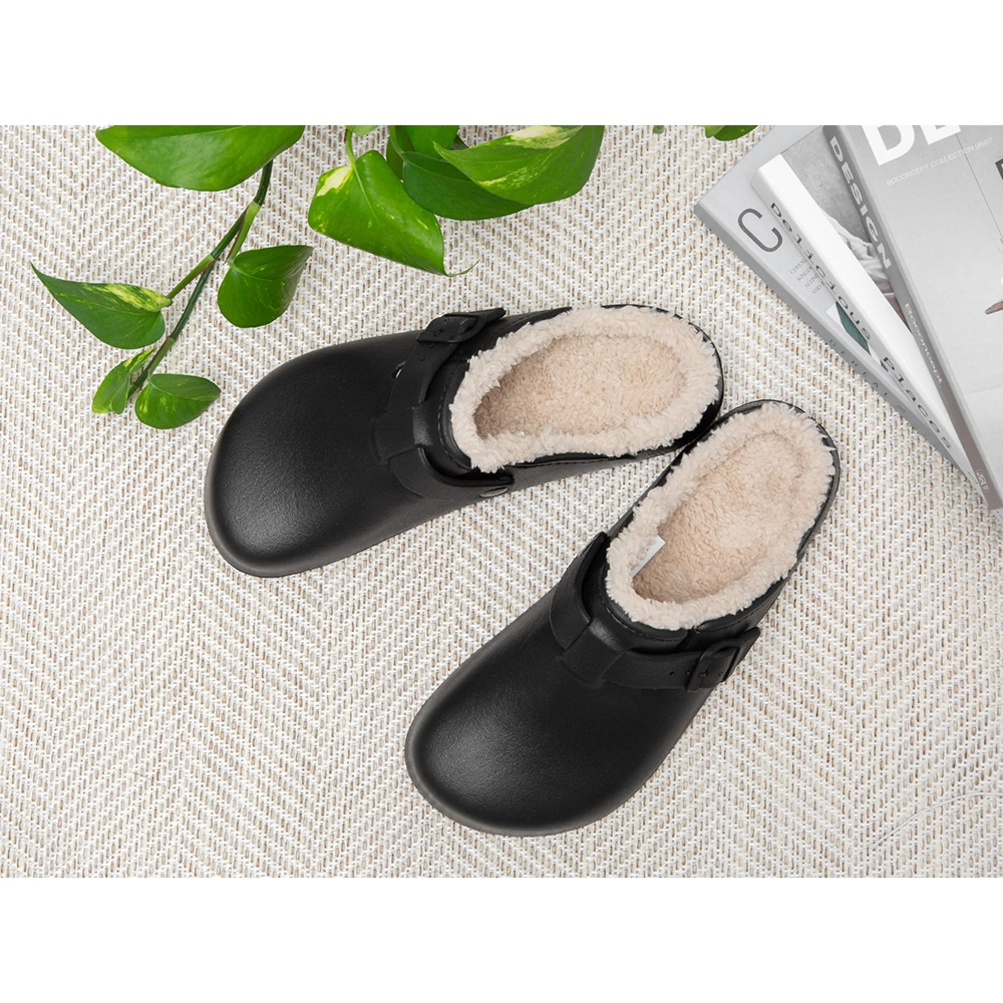 Carat Unisex Winter Warm Fur Slippers - Indoor Shoes - 🏆 #95 - Clothing/Accessories - Best of December