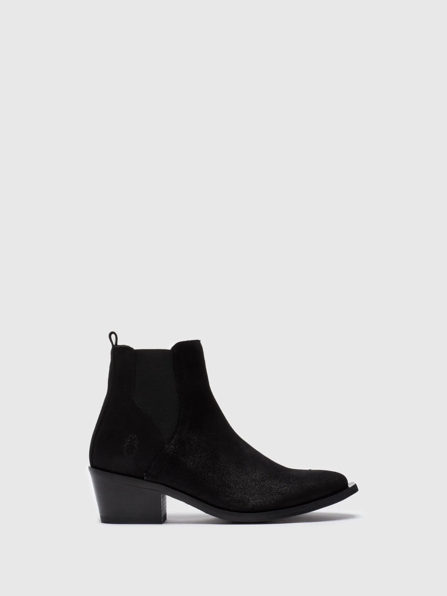 Coal Black Chelsea Ankle Boots