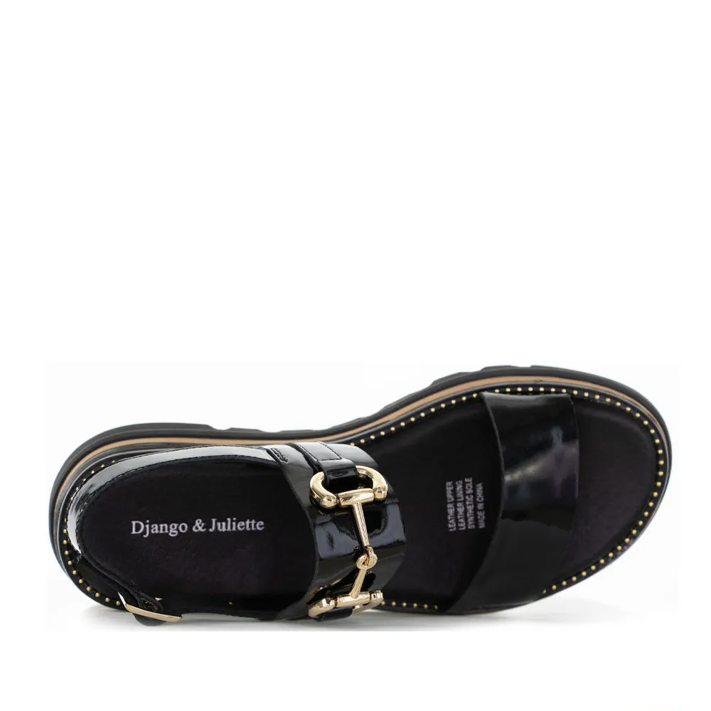 DJANGO & JULIETTE SABRI BLACK PATENT