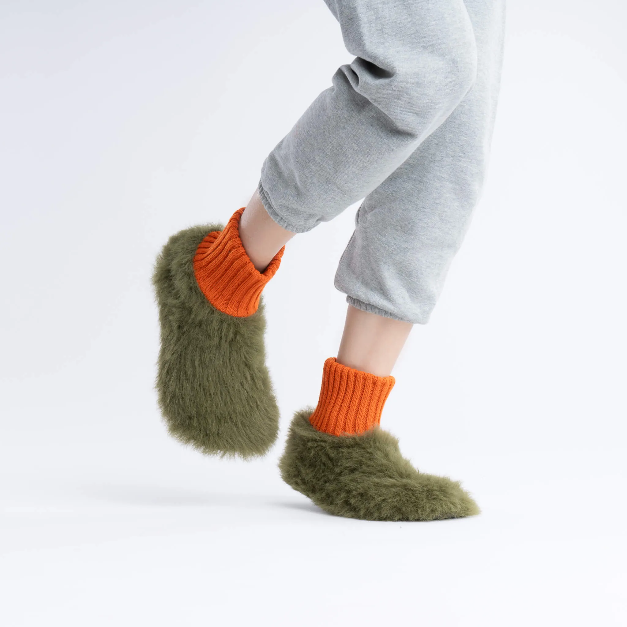 Fur Sock Slippers