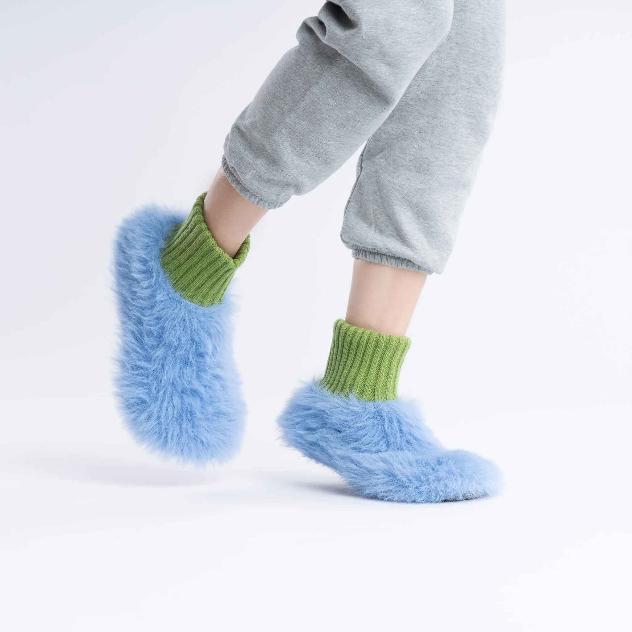 Fur Sock Slippers