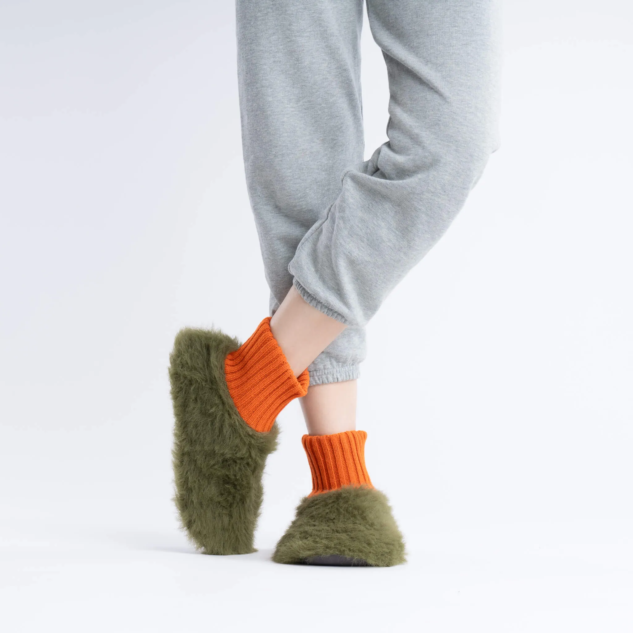 Fur Sock Slippers