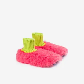 Fur Sock Slippers