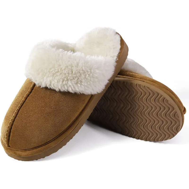 Fuzzy Memory Foam Slippers