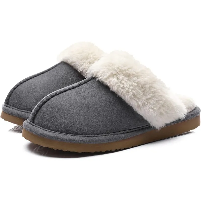 Fuzzy Memory Foam Slippers