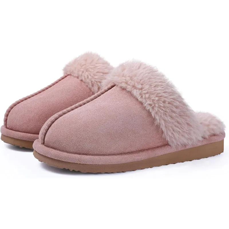 Fuzzy Memory Foam Slippers