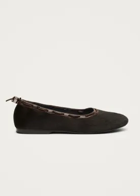 Gill Soft Brown Leather Ballet Flats