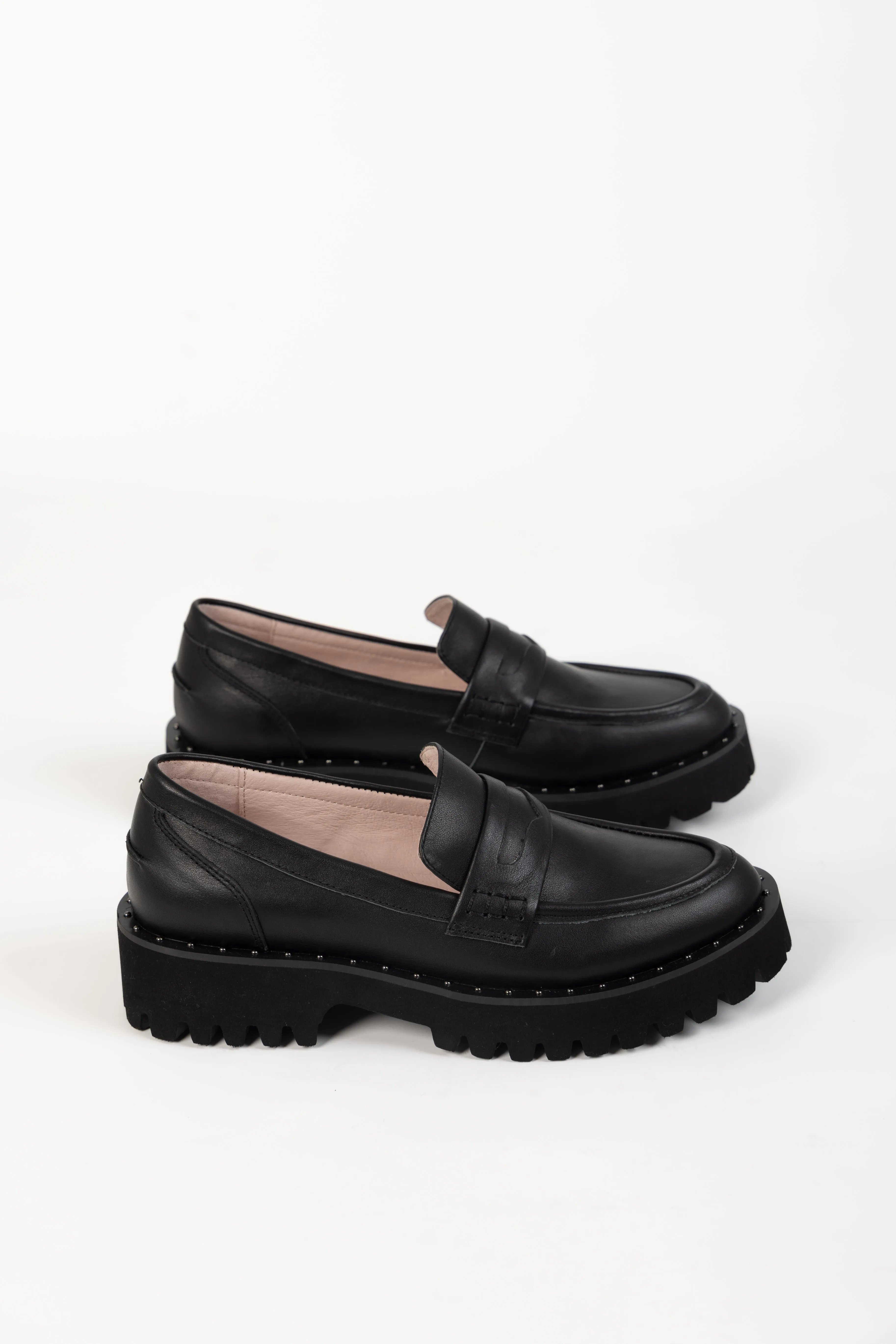 HAMPTON LOAFER BLACK LEATHER