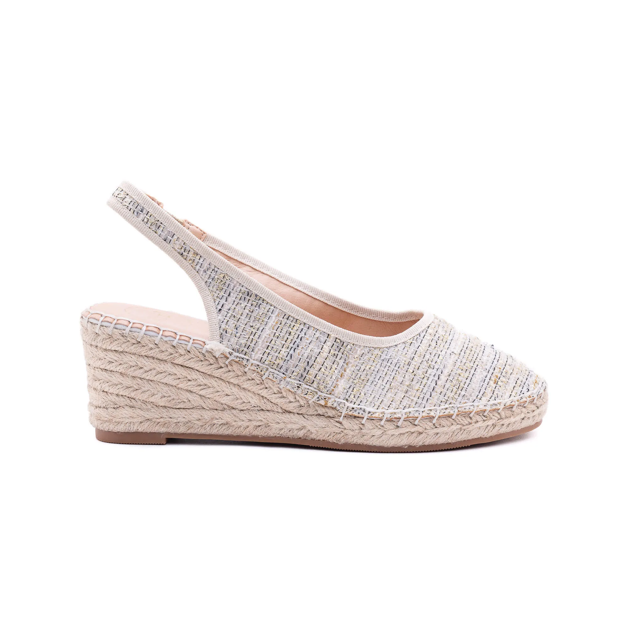 Imelda White Espadrilles