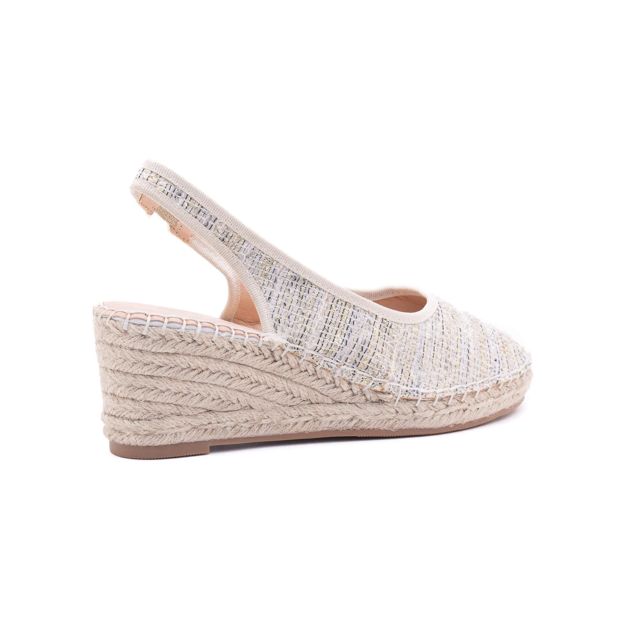 Imelda White Espadrilles