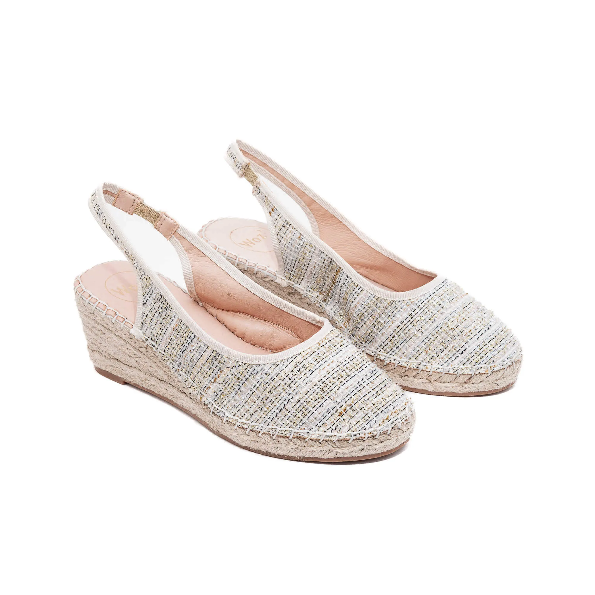 Imelda White Espadrilles