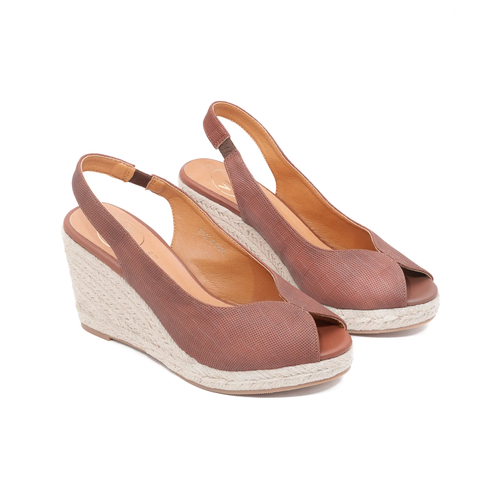 Kyla Mat Brown Espadrilles