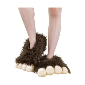 Lazy One Kids' Bigfoot Slippers - Brown