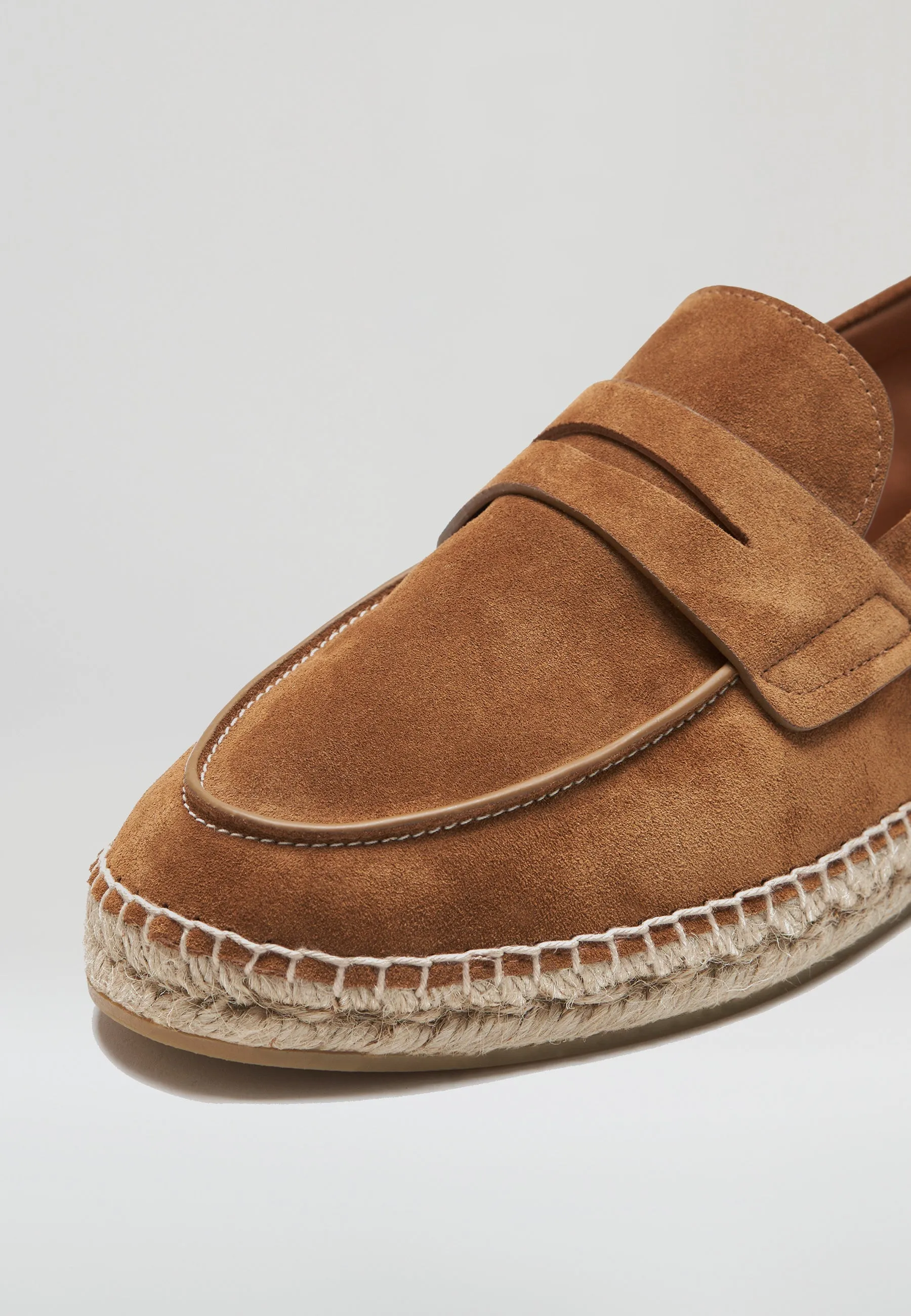 Loafers - Camel Suede