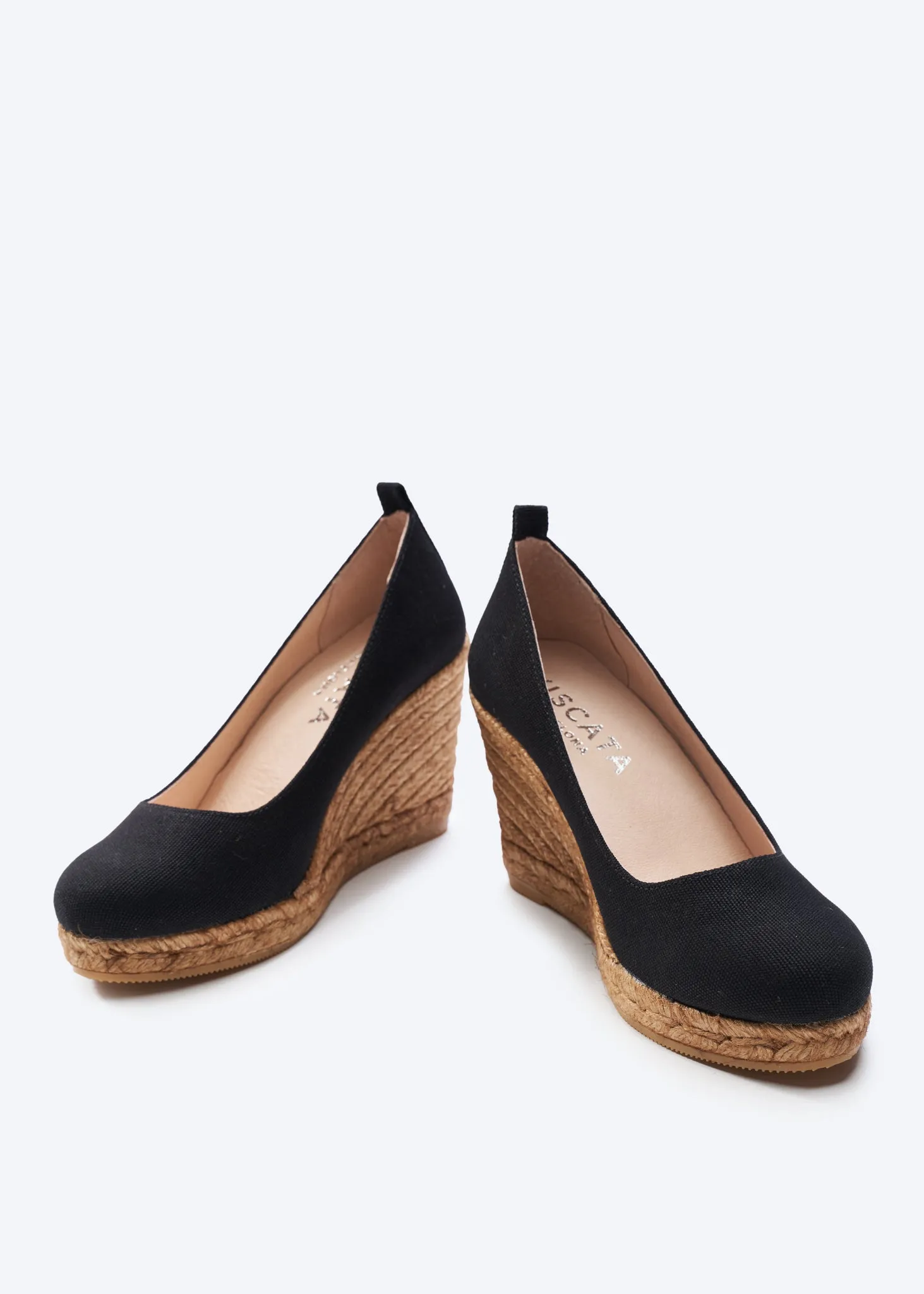 Marquesa Canvas Espadrille Wedge Pumps