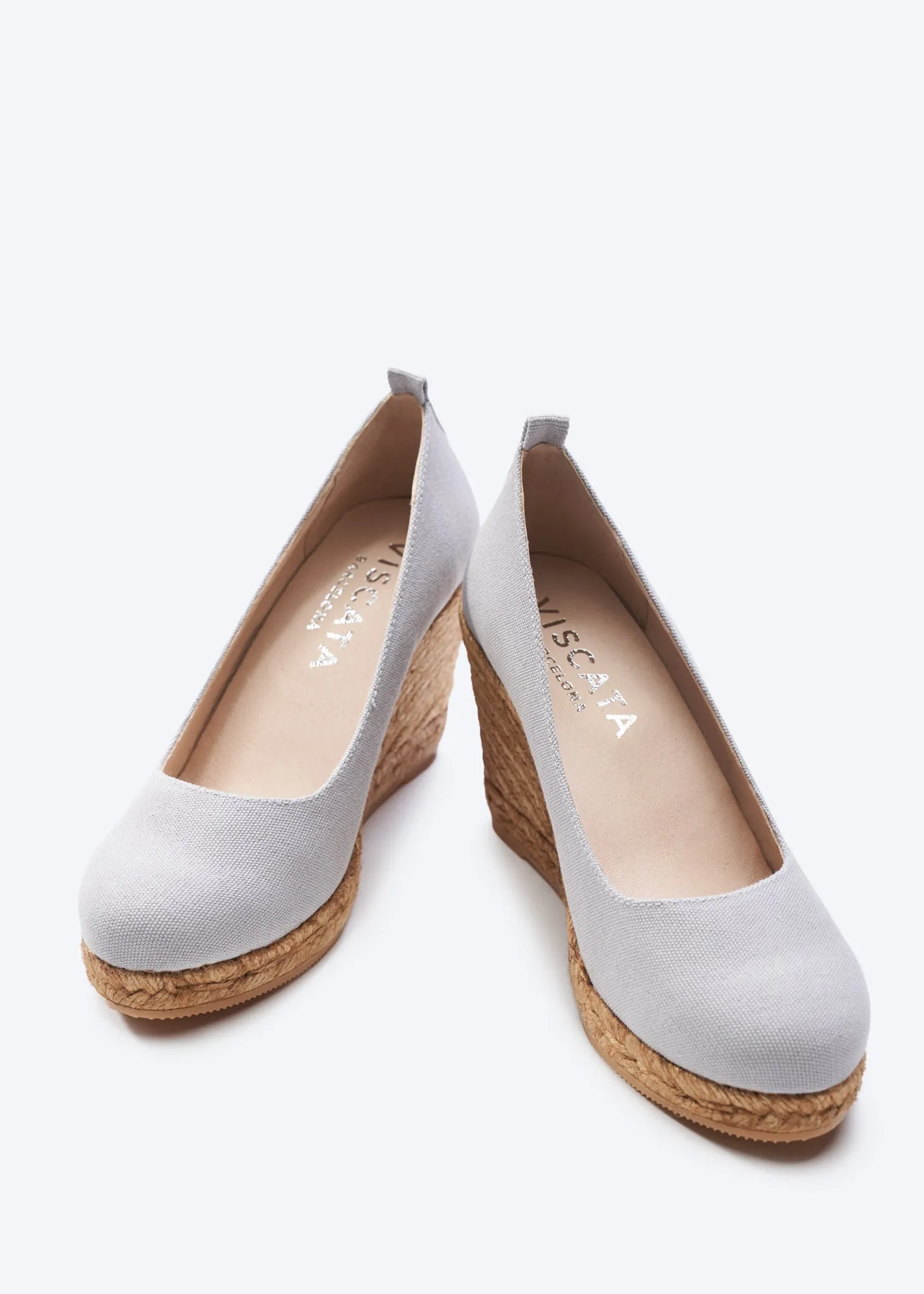 Marquesa Canvas Espadrille Wedge Pumps