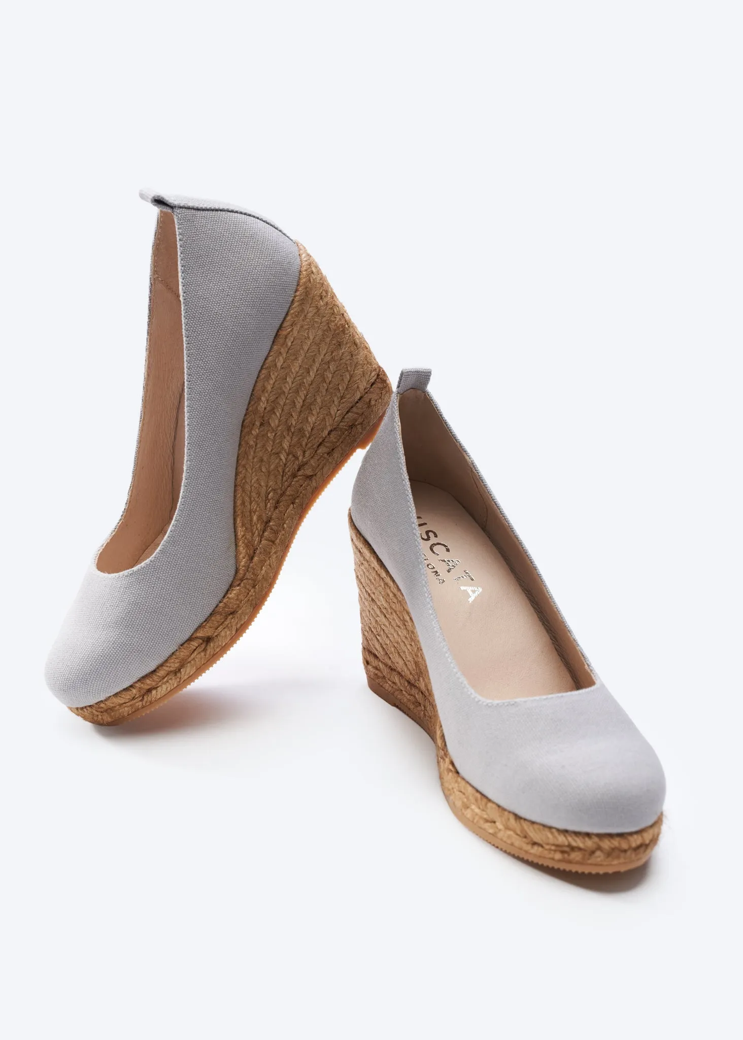 Marquesa Canvas Espadrille Wedge Pumps