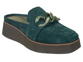 Naked Feet: ELECT in EMERALD Platform Mules