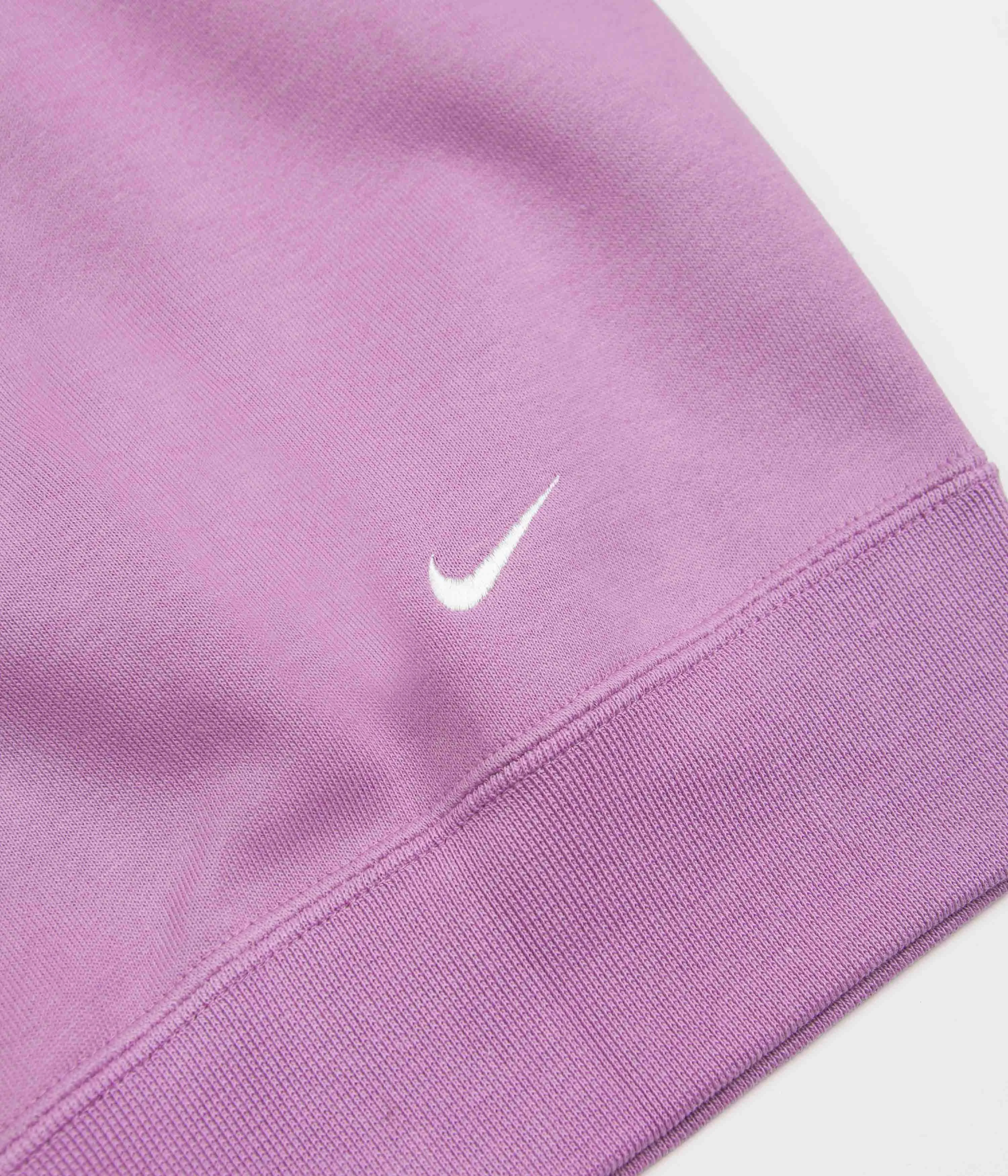 Nike ACG Tuff Fleece Crewneck Sweatshirt - Rush Fuchsia / Summit White / Summit White