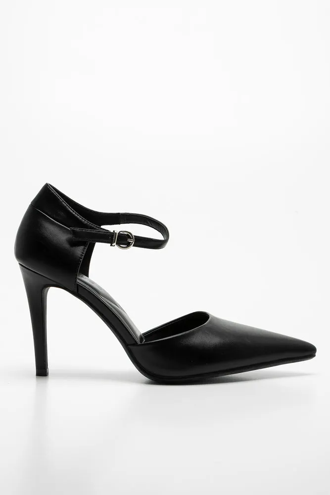 Open Waist Shoe Black