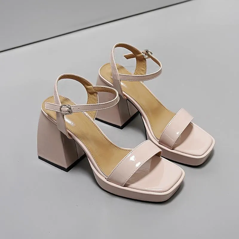 Platform Chunky heeled Sandals