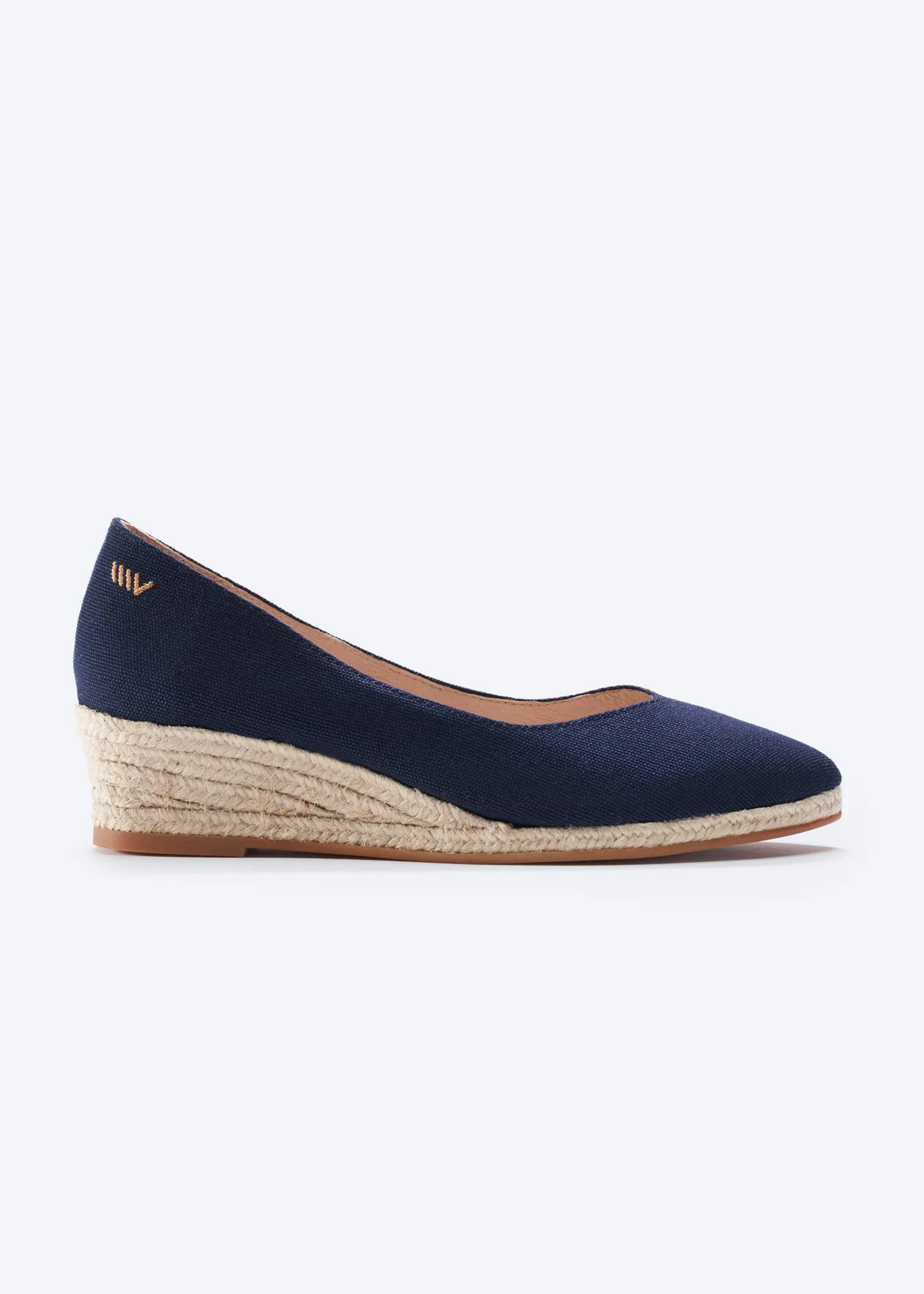 Riba Canvas Espadrille Wedges