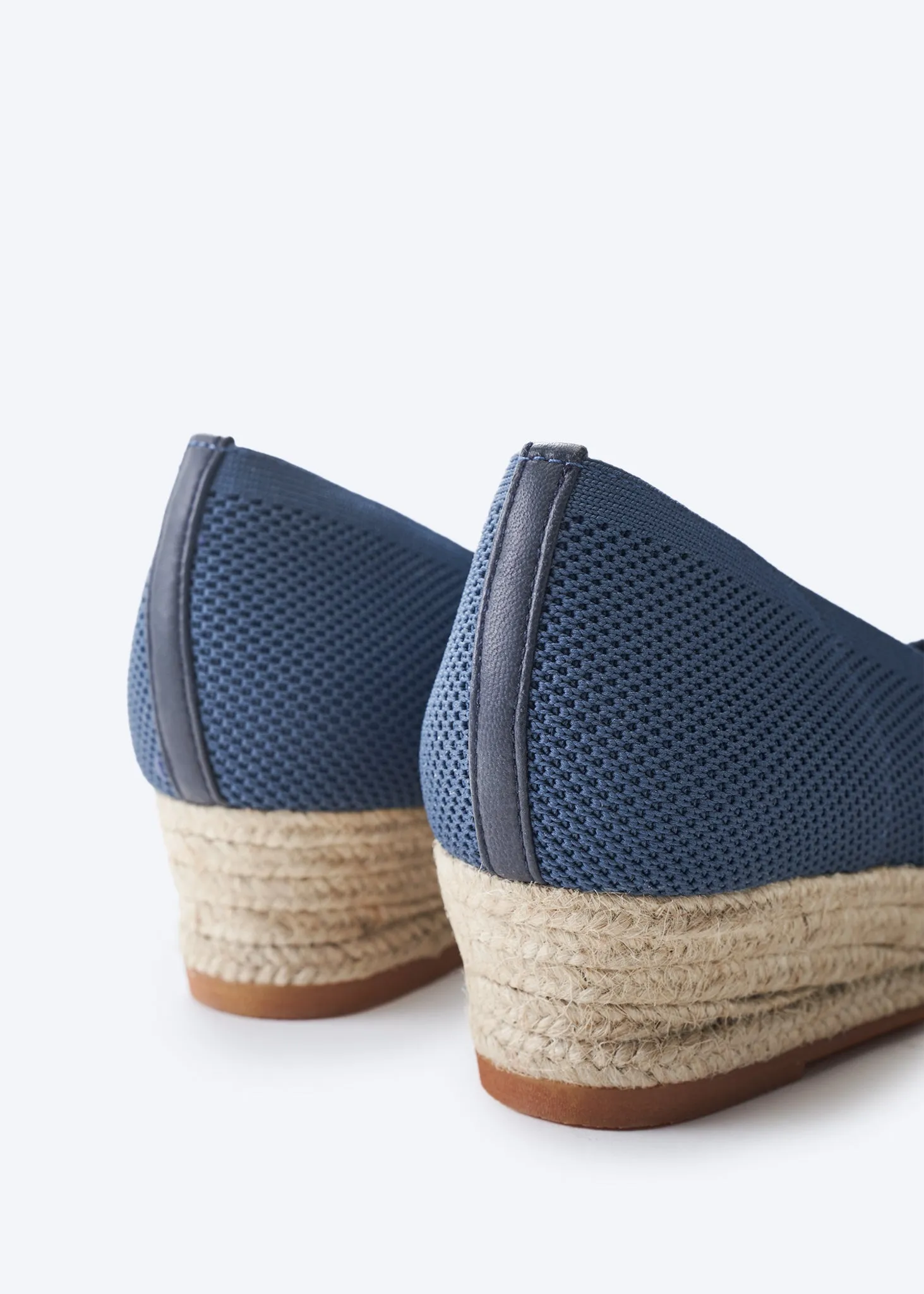 Riba Elastic Espadrille Wedges