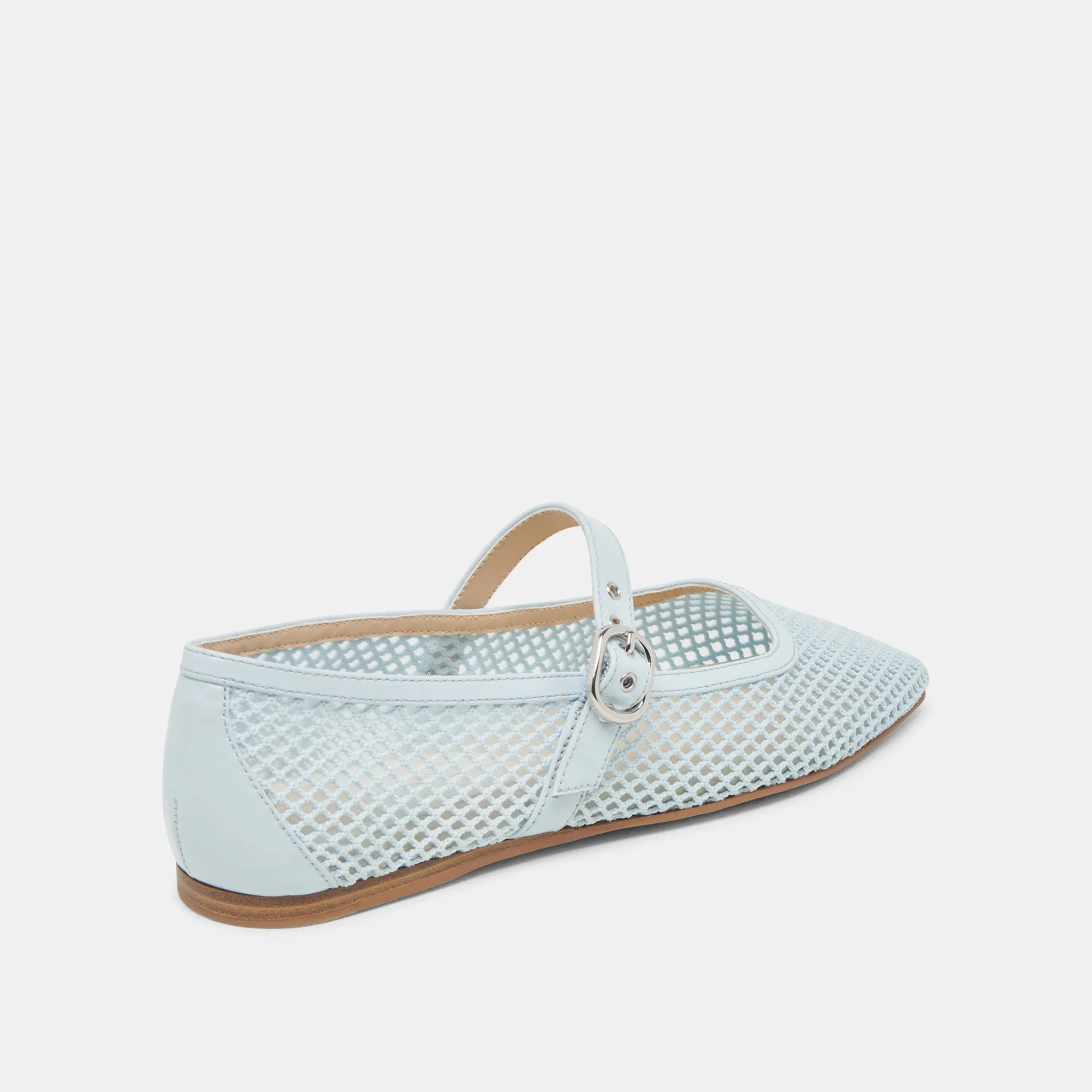 RODNI MESH BALLET FLATS LIGHT BLUE MESH