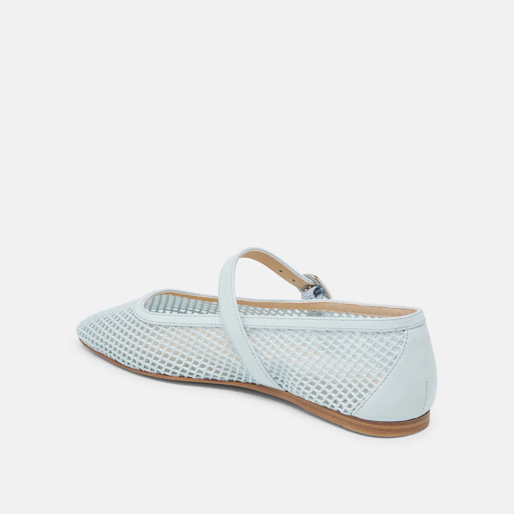 RODNI MESH BALLET FLATS LIGHT BLUE MESH