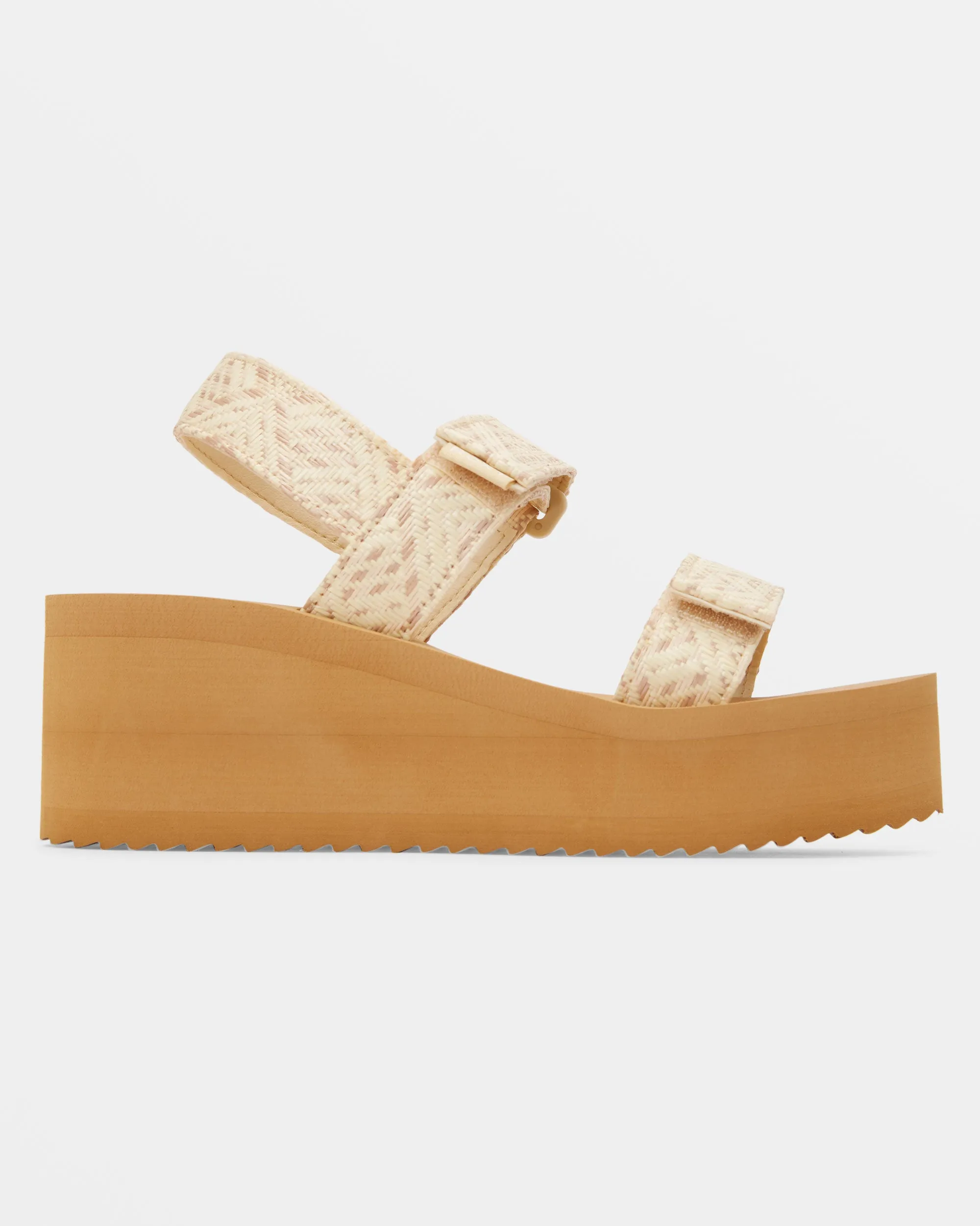 Salty Sun Platform Sandals - Tan