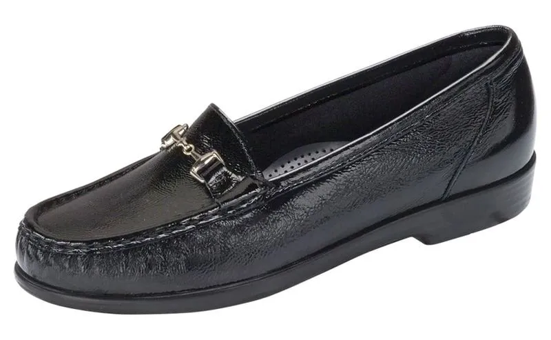 SAS Women's Metro Loafer - Black Patent 2124-013