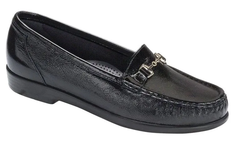 SAS Women's Metro Loafer - Black Patent 2124-013