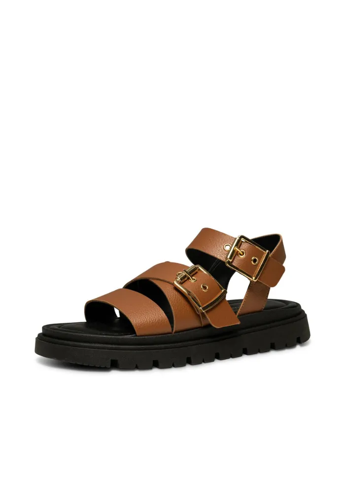 Shoe The Bear Rebecca Buckle Leather Sandal