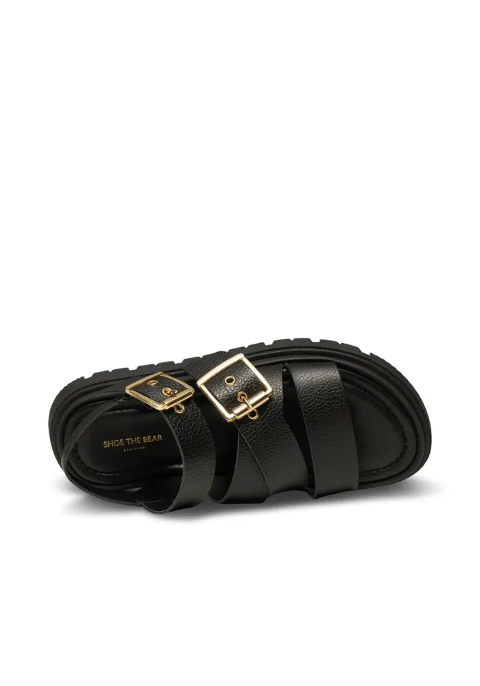 Shoe The Bear Rebecca Buckle Leather Sandal