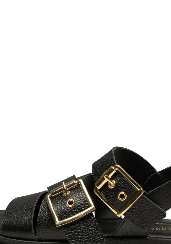 Shoe The Bear Rebecca Buckle Leather Sandal