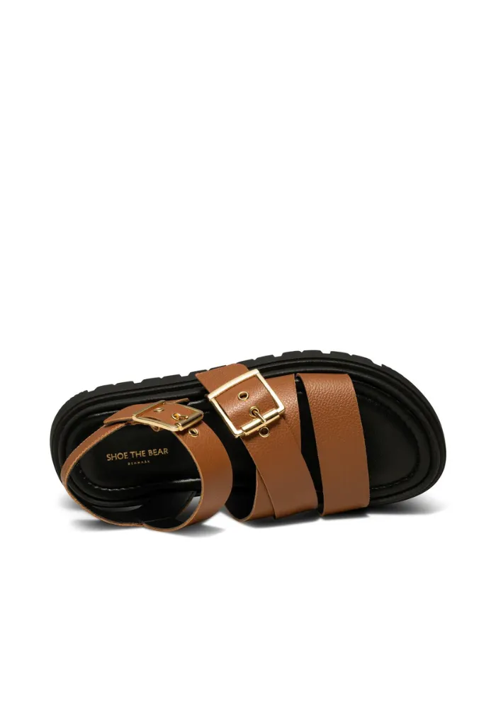 Shoe The Bear Rebecca Buckle Leather Sandal