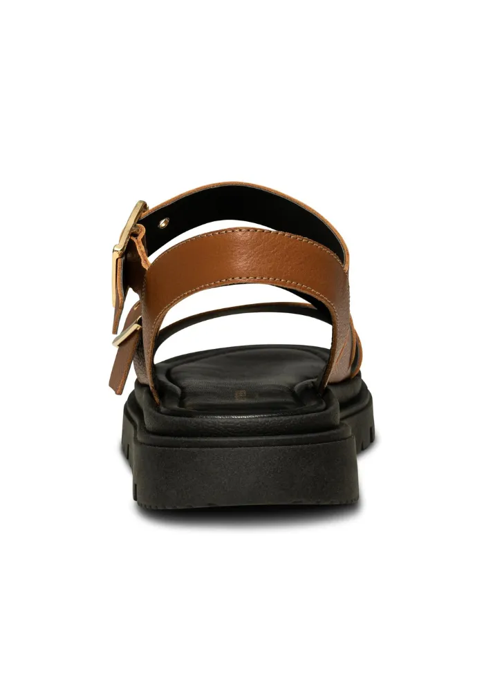 Shoe The Bear Rebecca Buckle Leather Sandal