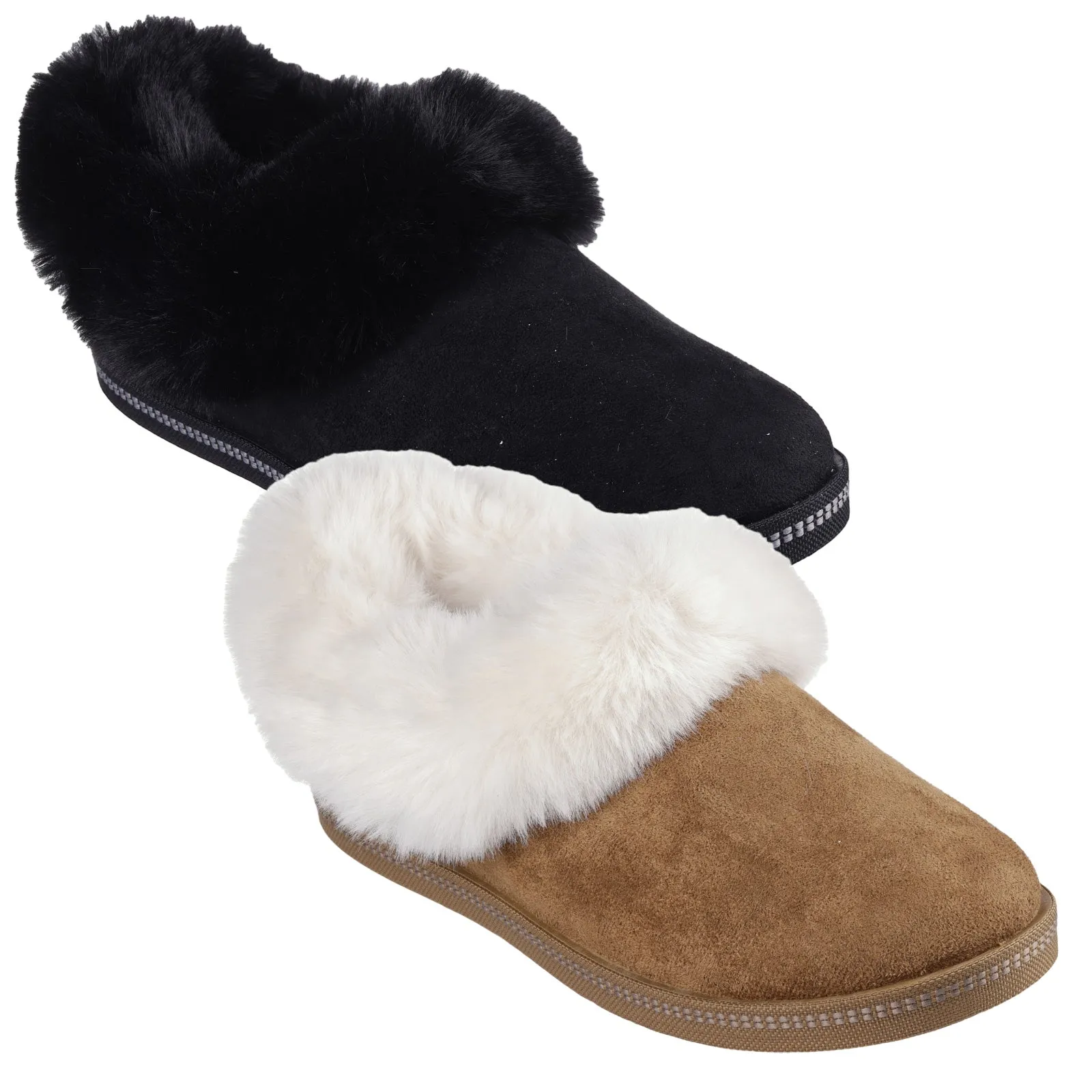 Skechers Ladies Cozy Campfire Winter Nights Slippers