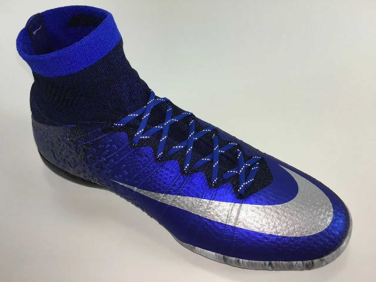 SR4U Reflective Laces Royal Blue